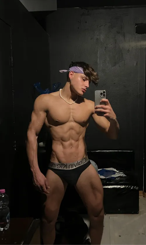 Would you like me to show up at your house like this after training?