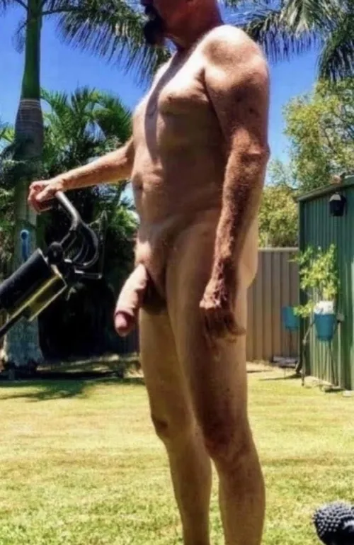 Yards mowed now time to relax.