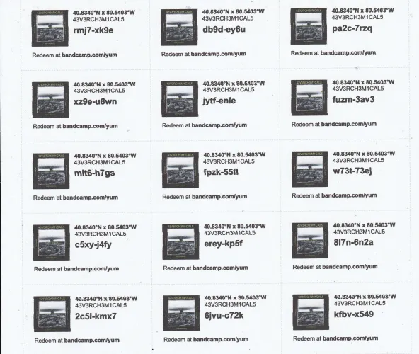 43V3RCH3M1CAL5 - 40.8340°N x 80.5403°W