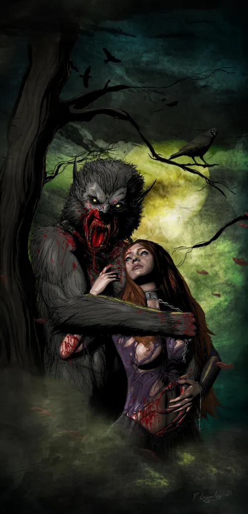 Beauty and the Beast Illustrated by Phil Gormley (me) - 2021