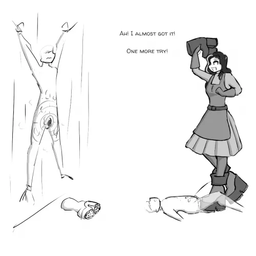 Boot tossing at the Medieval Fair.