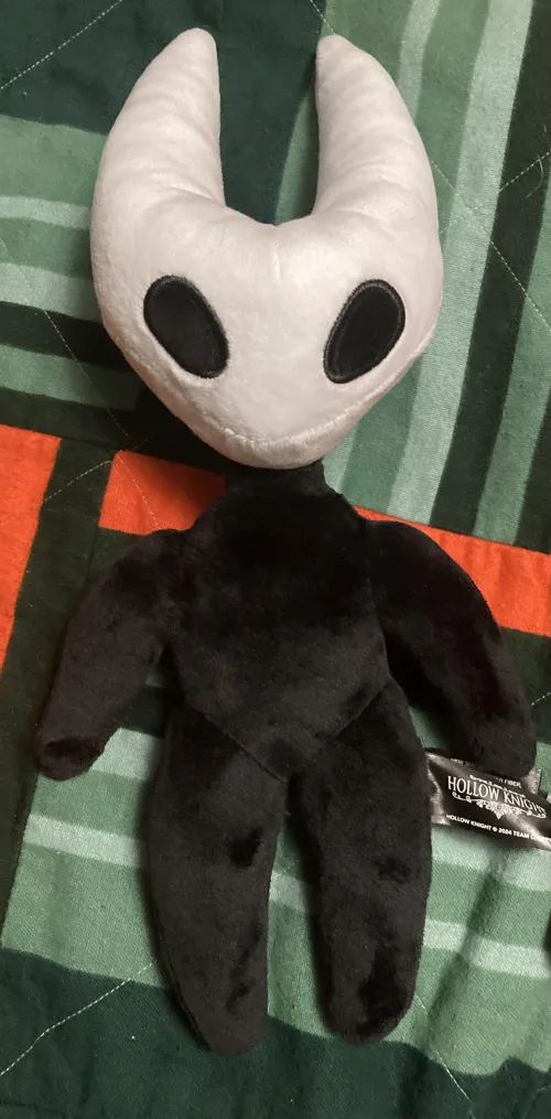 Day 45 of busting to hornet until silksong (my plushie came in the male)