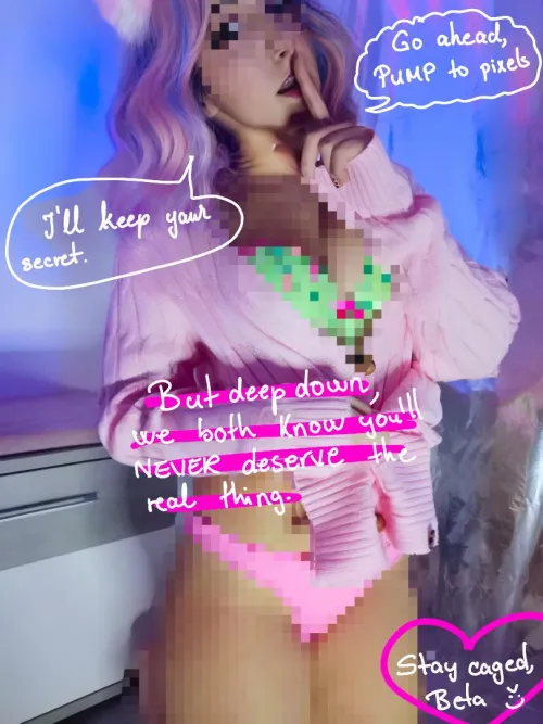 Dw your secret is safe with me 😈