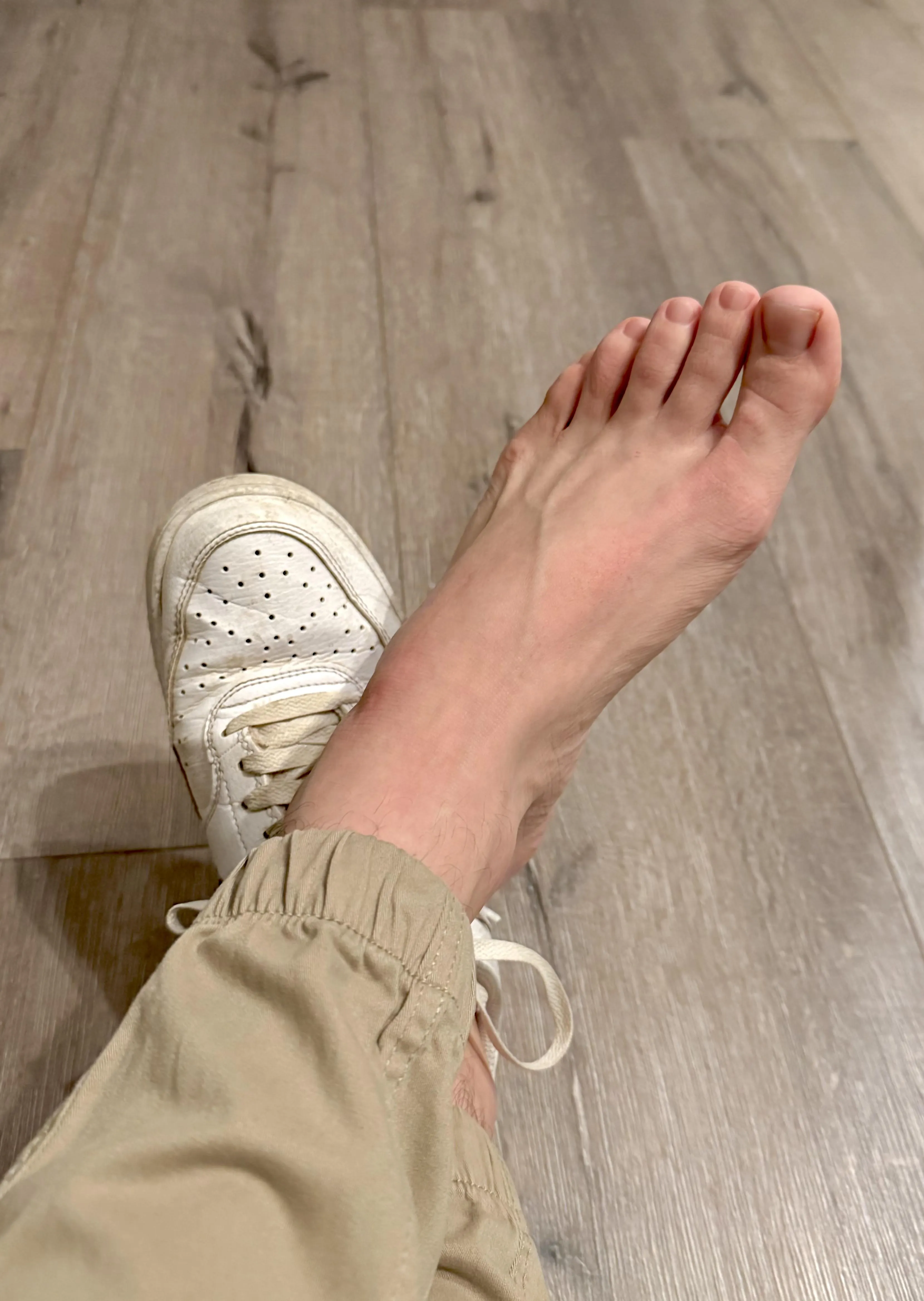 Feels good after a long day walking 🥹