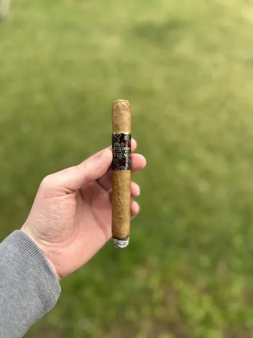 First Cigar! Excited to smoke the other cigars I bought also, wanted something budget incase I couldn’t commit to the whole stick