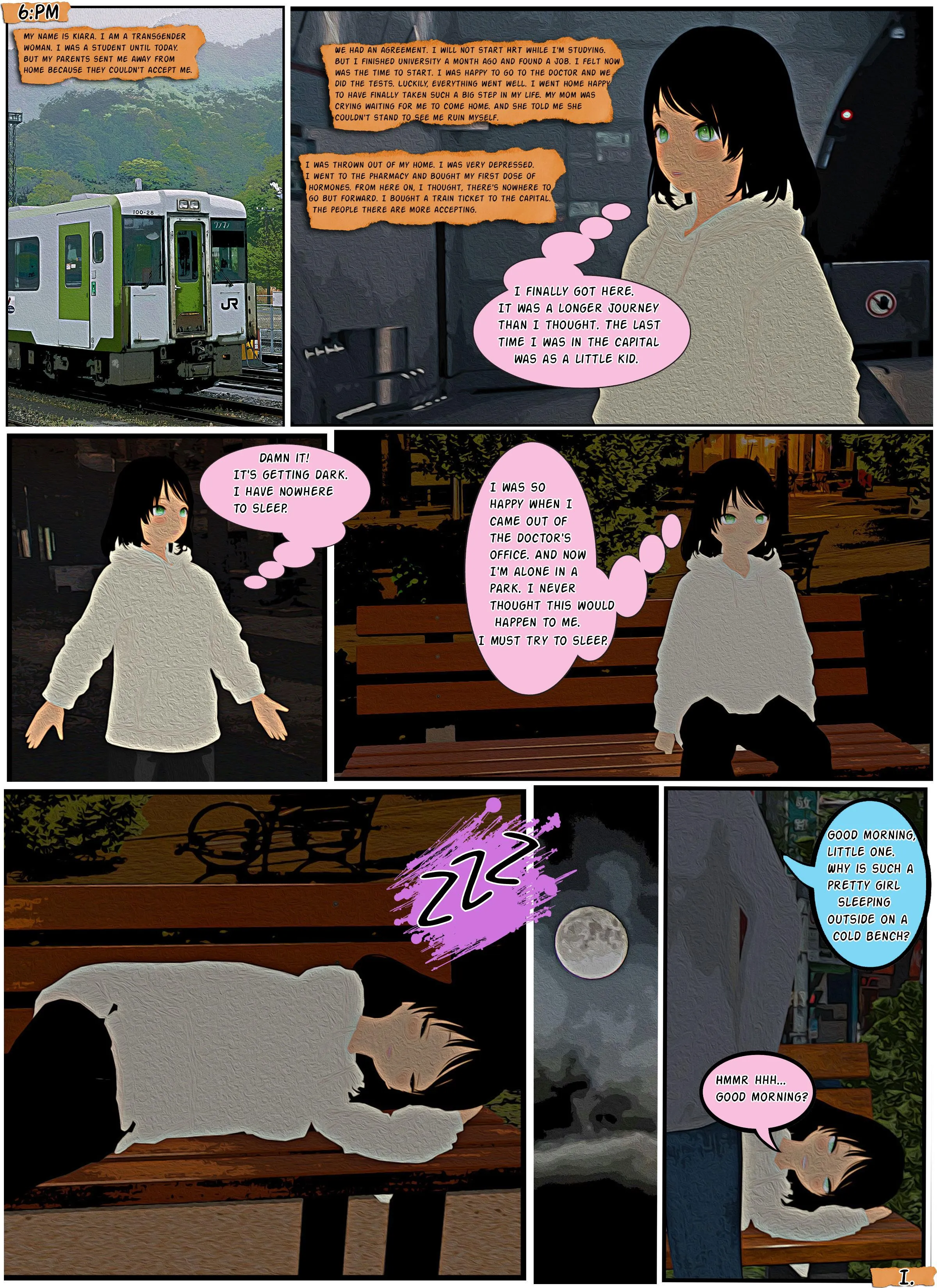 Hi im PetPanna and this is my firl comic.