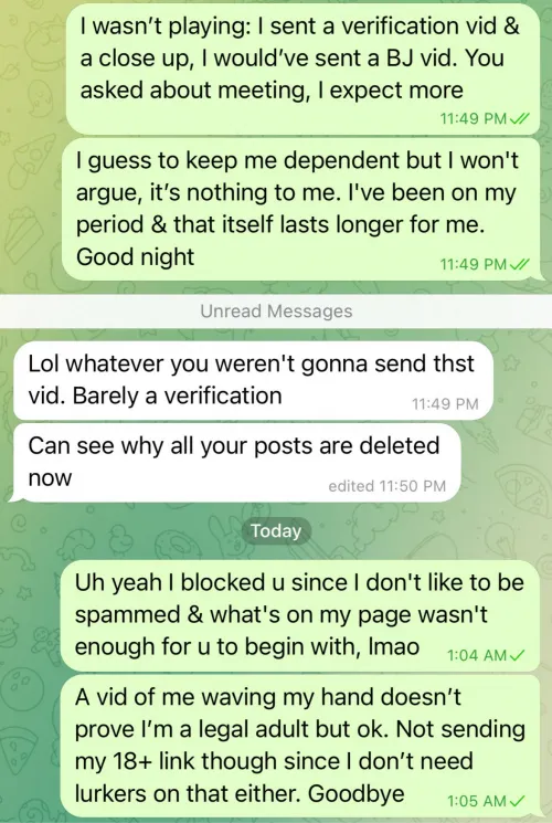 It’s only “barely verification” after they get what they want.