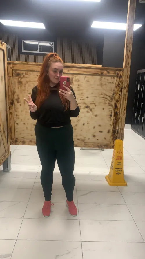 Just working on my mommy body 😘