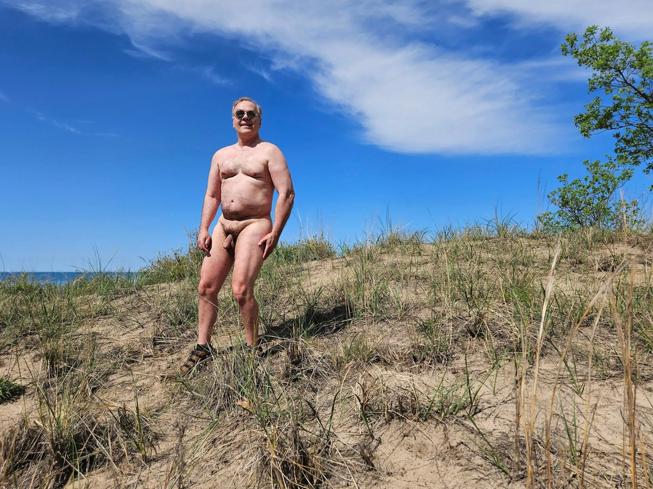 Looking forward to outdoor clothes-free