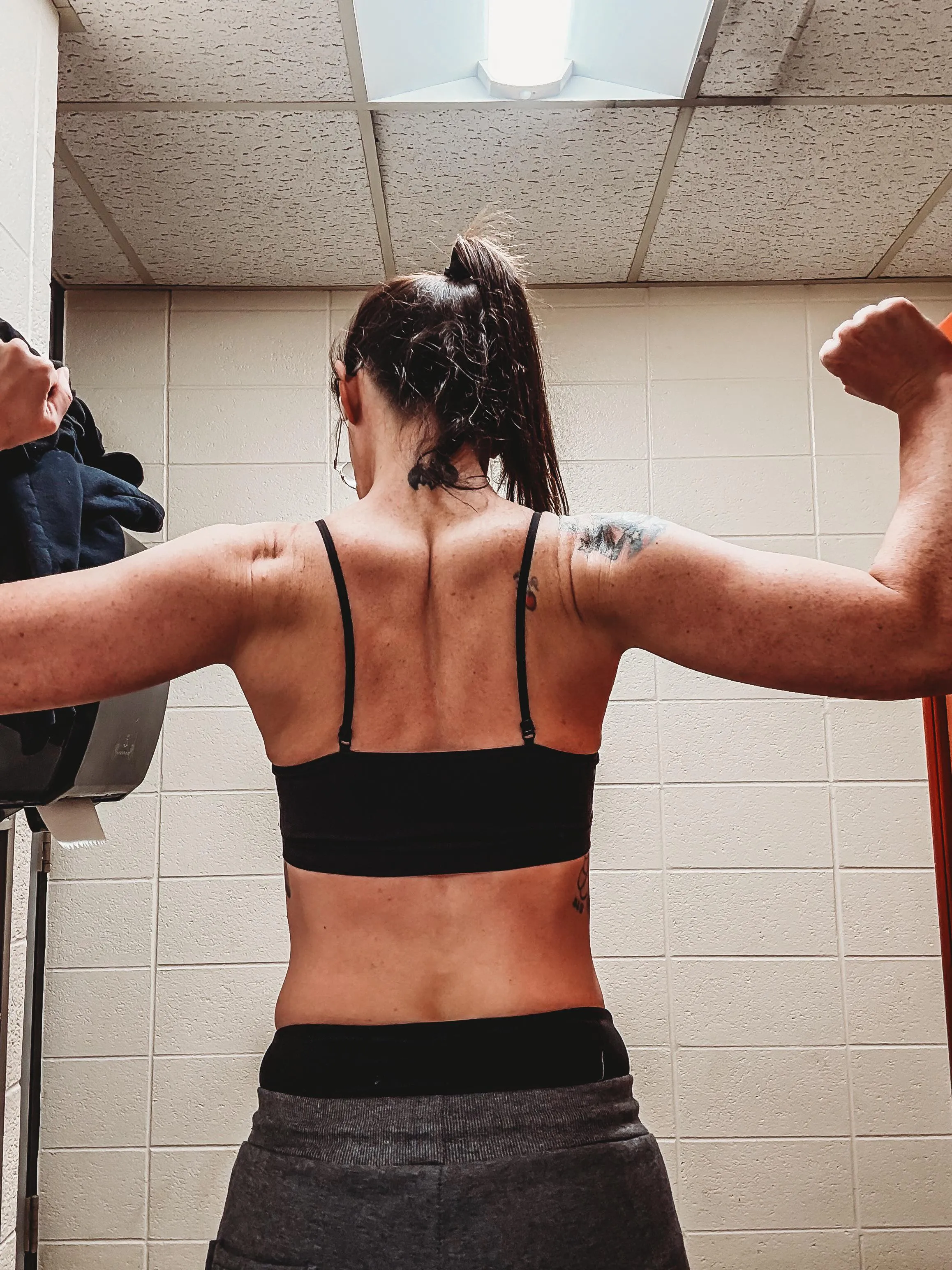 My back is getting strong