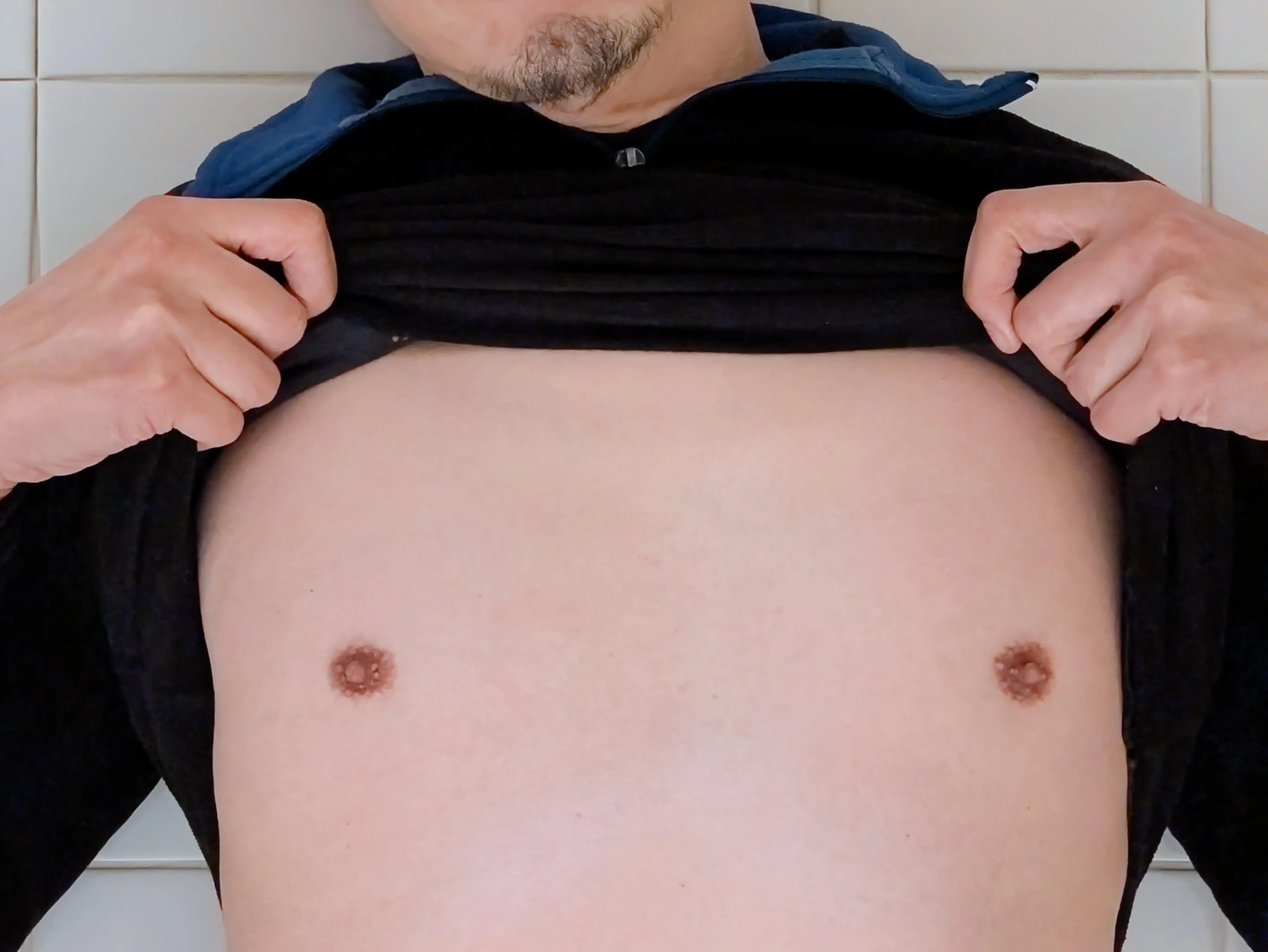 My perky little nubs