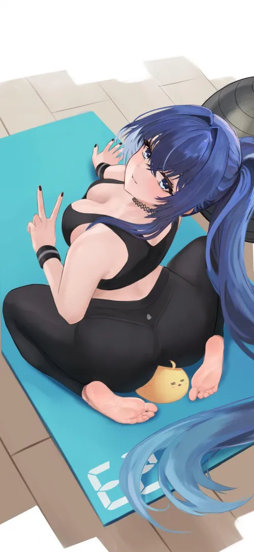 New Jersey on the Yoga Mat [Azur Lane]