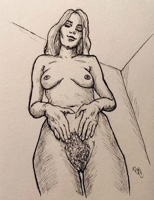 POV, ink, by me