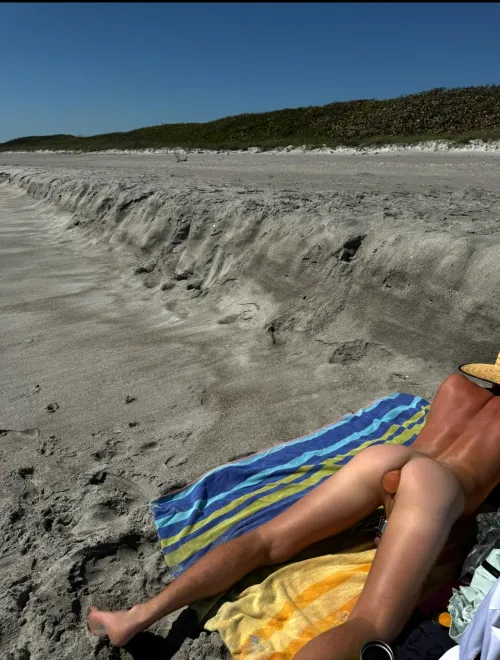 Pretty much how every beach trip is now a days