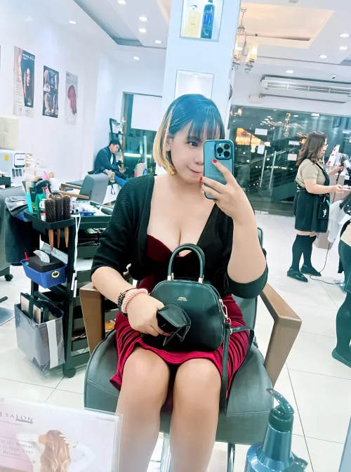 Salon day kahapon 🥰 spoiled!