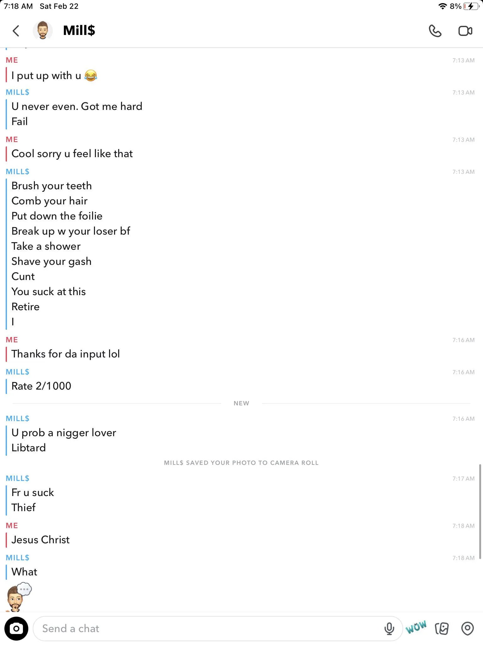 Send this ‘man’ to the geese! posthaste!!