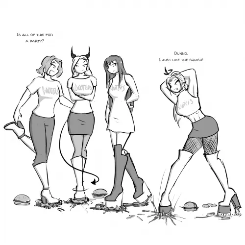 Table for eight, please.