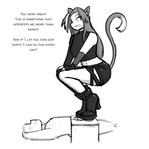 The way to bribe your way into an A-Rank party.