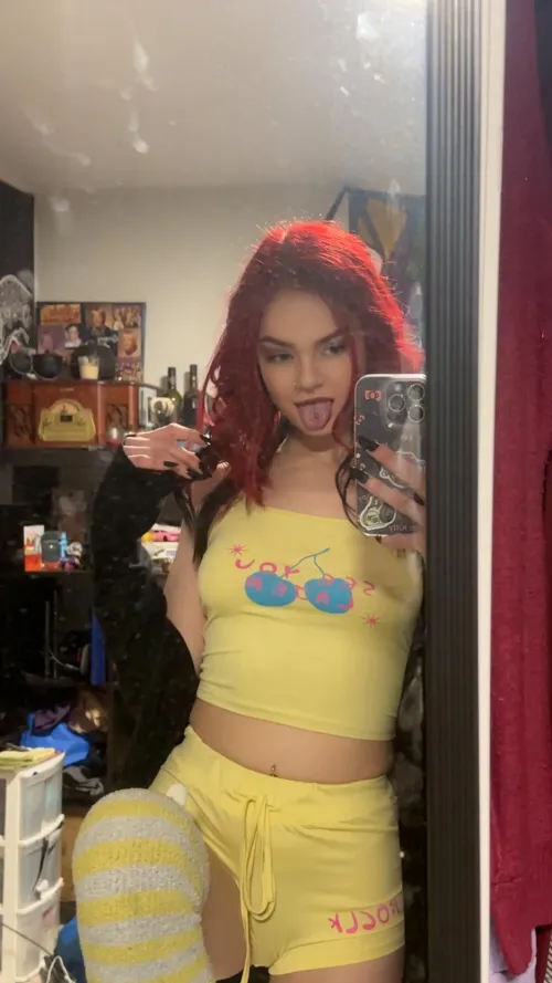 Theres always a wild side to an innocent face ;)