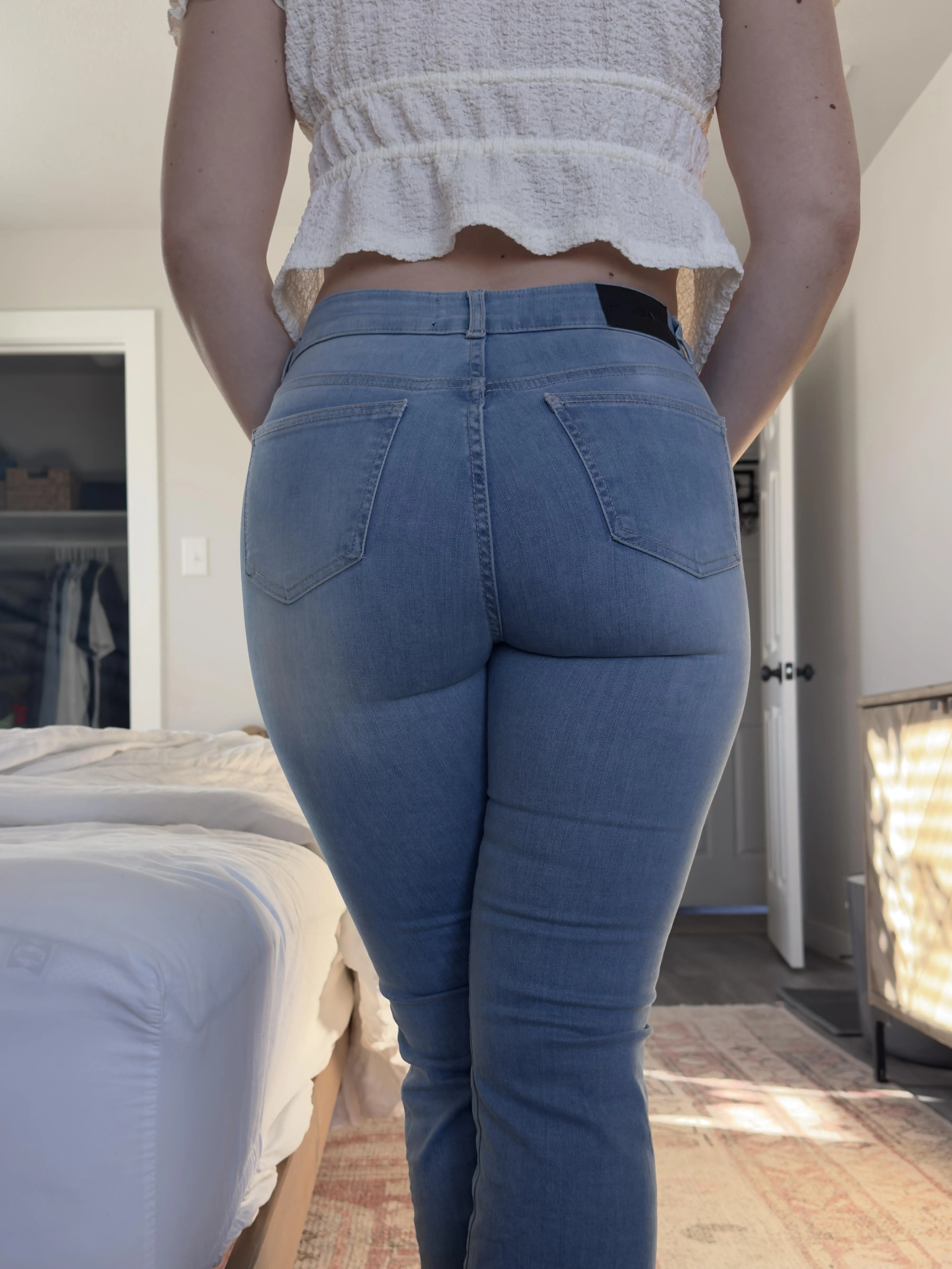 These jeans make my ass look amazing