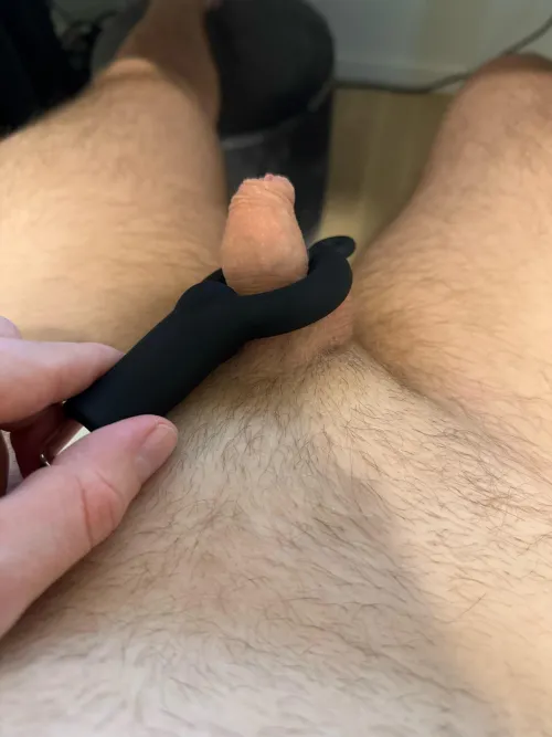 Vibrating my clitty, feels sooo god when always soft
