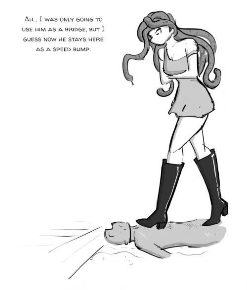 Will she ever stop turning her dates into stone?