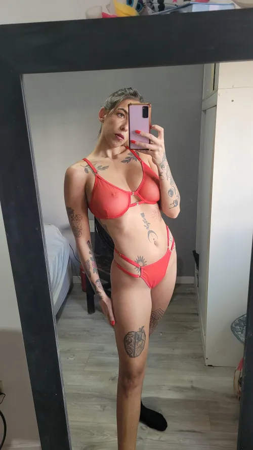 Would you like red lingerie?