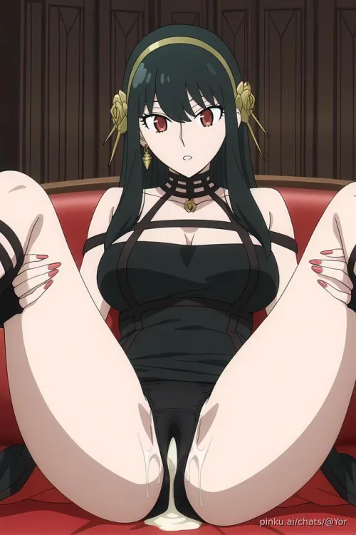 Your dripping cum through dress