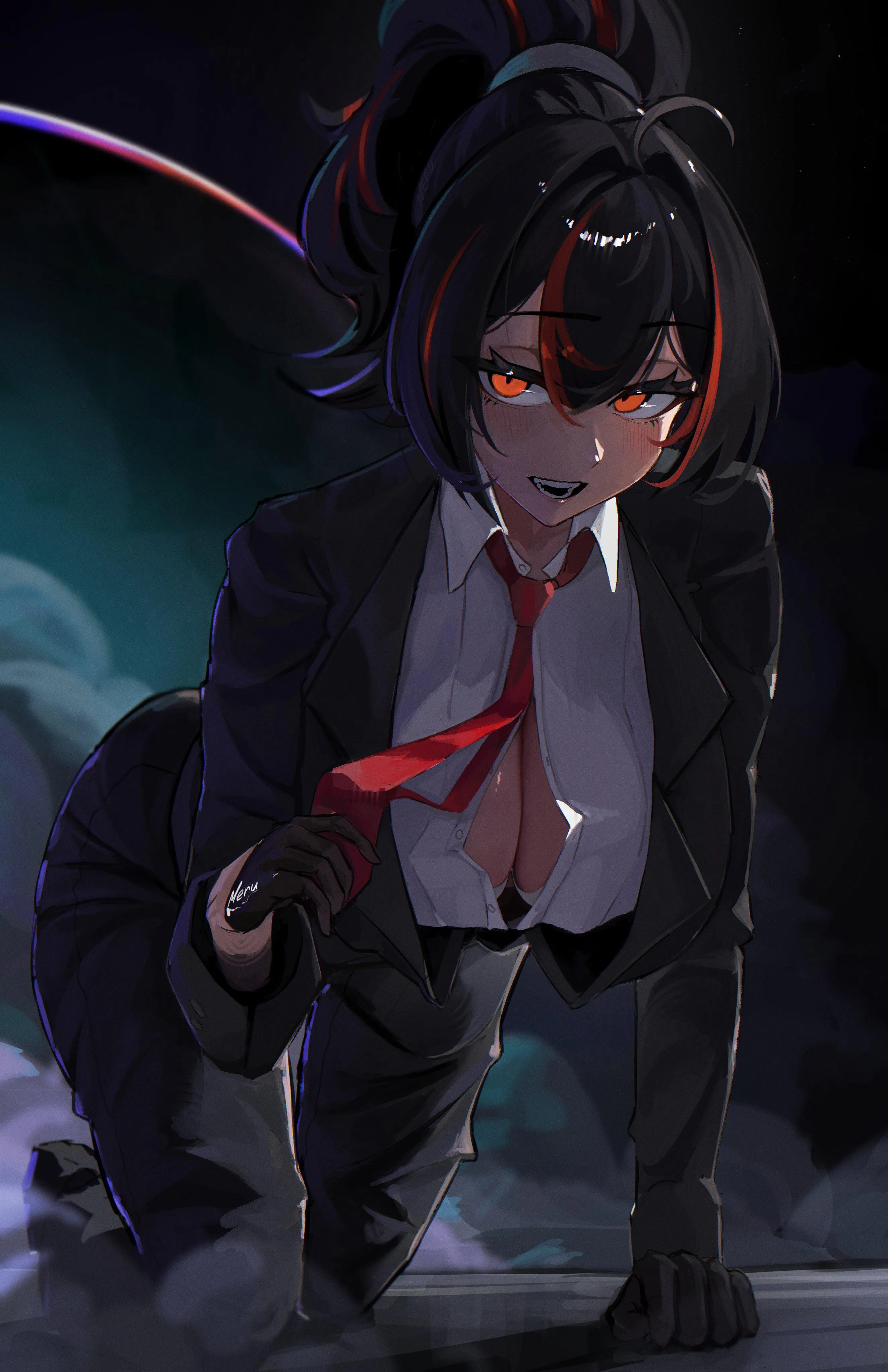 Zhu Yuan on the night shift