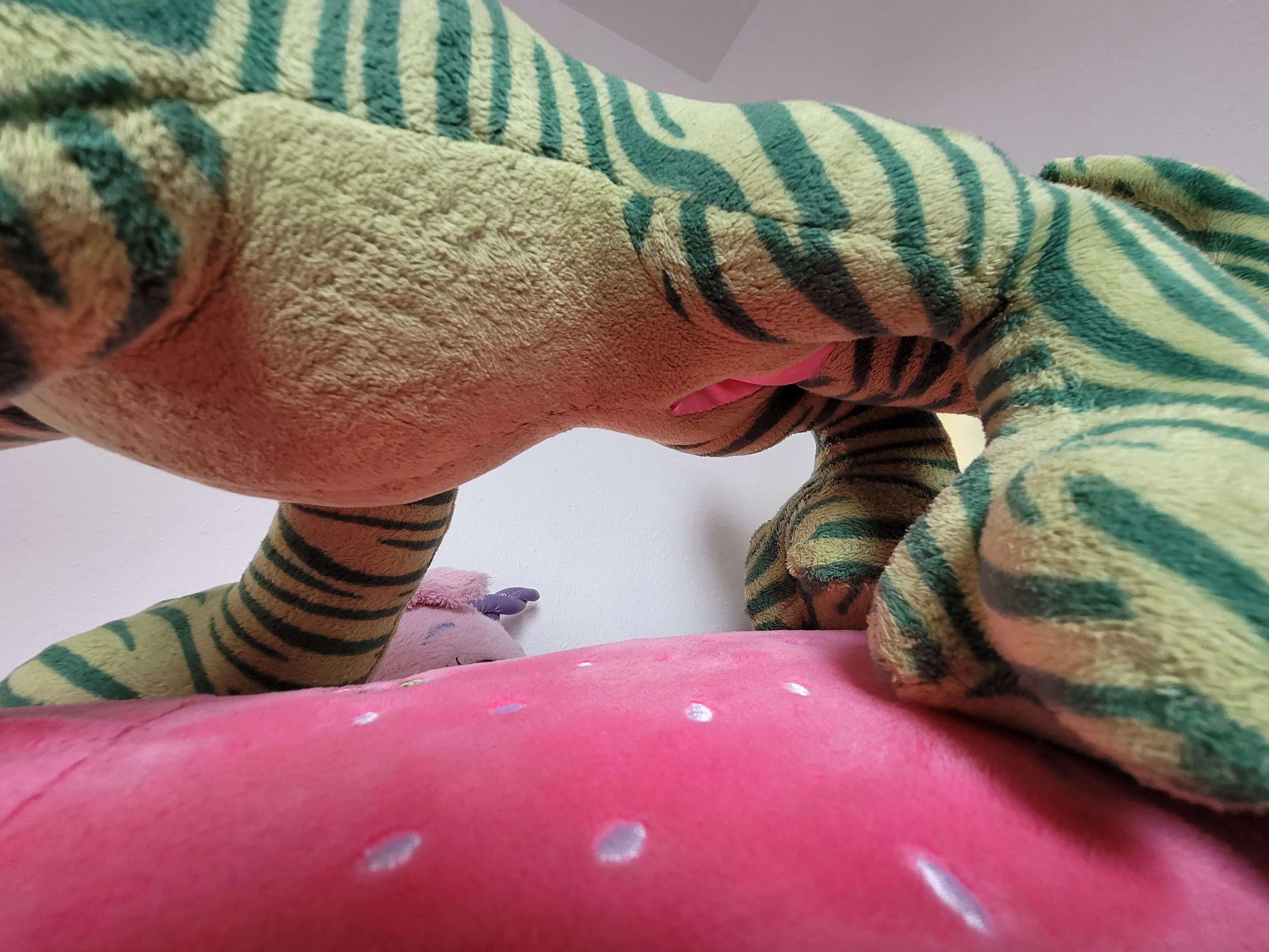 A more spicy angle of Lizzy the friendly monster