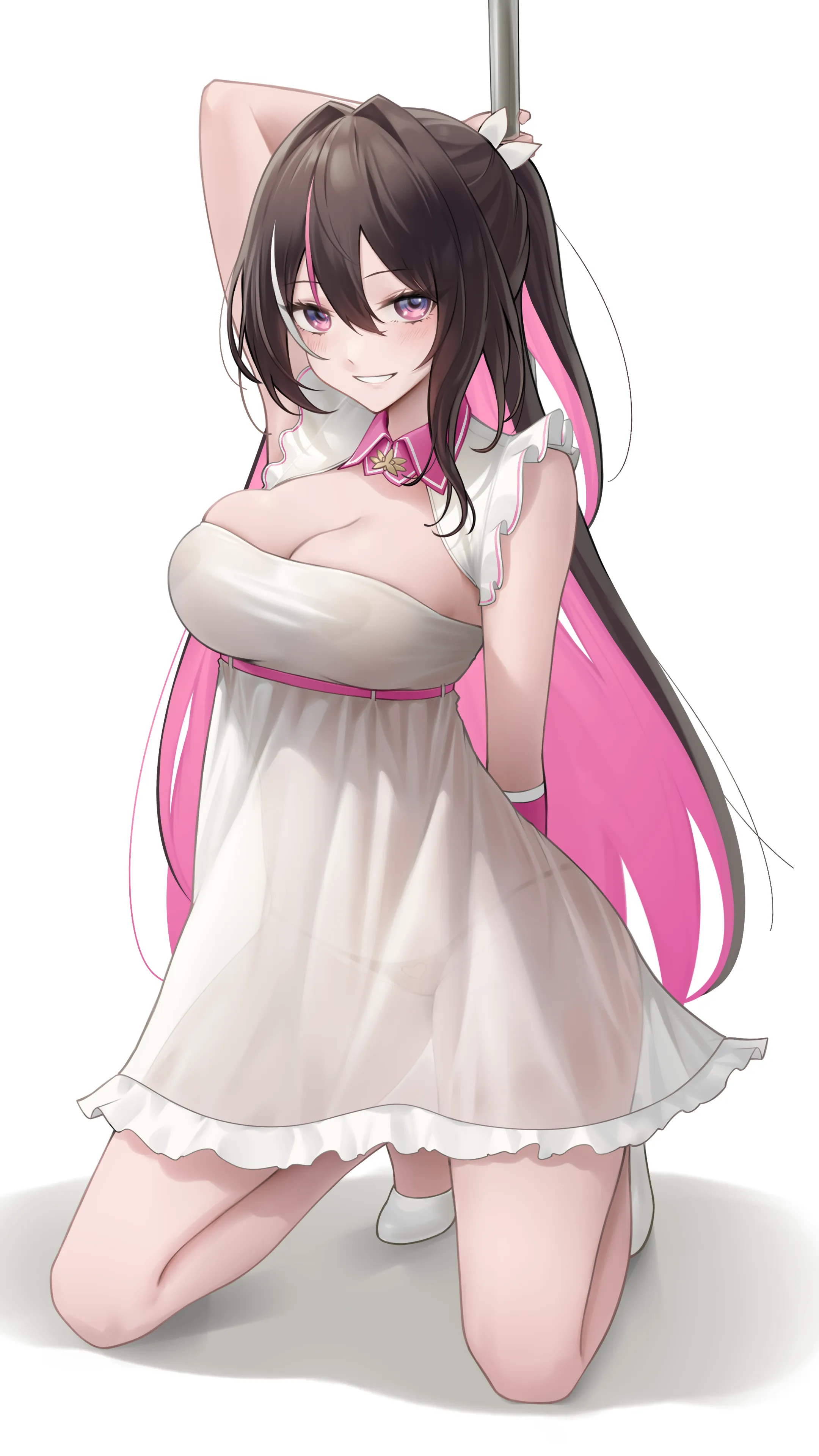 AZKi on the pole [Hololive]