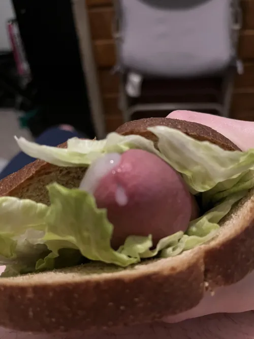 Cum cock sandwich