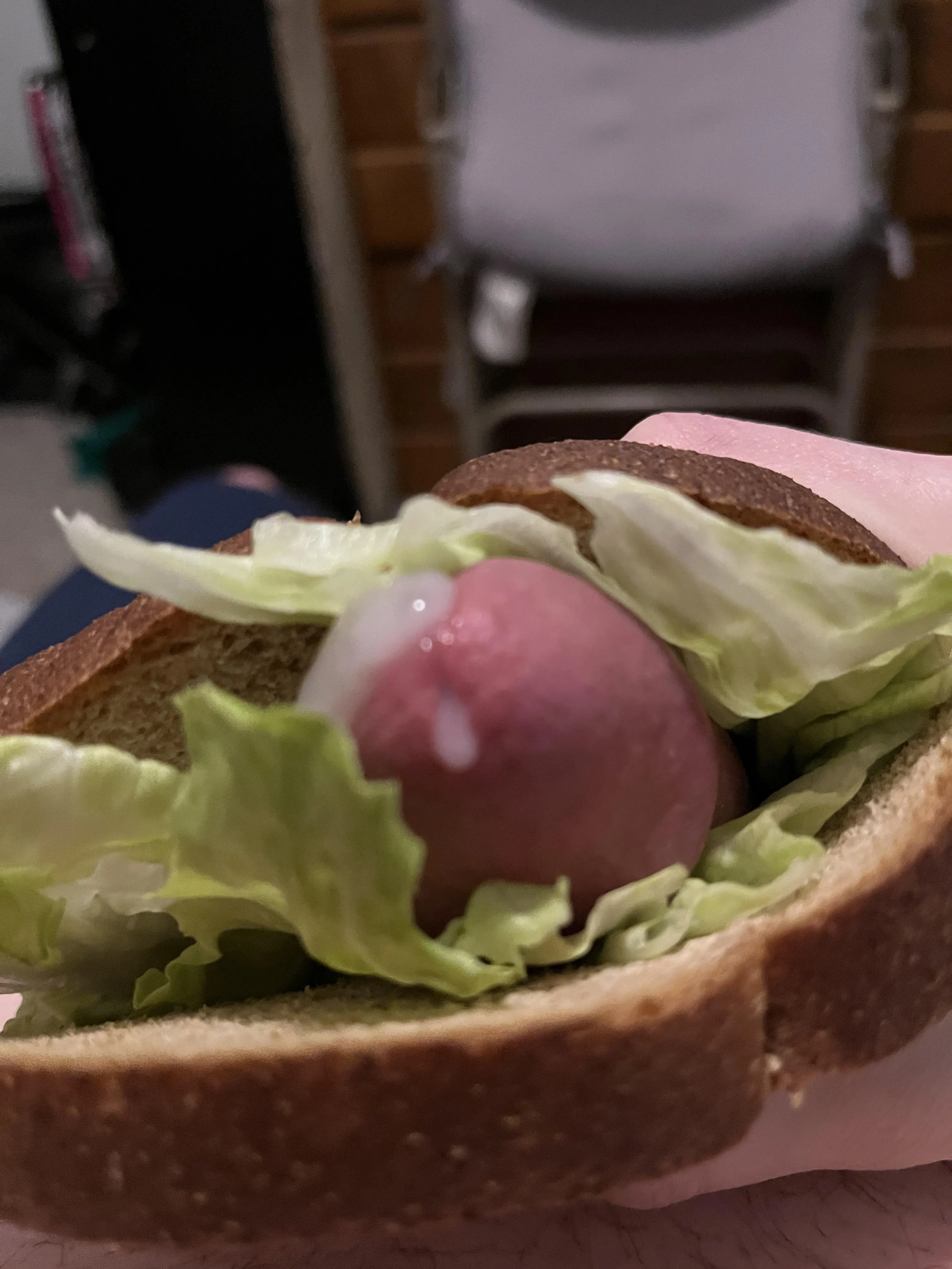 Cum cock sandwich