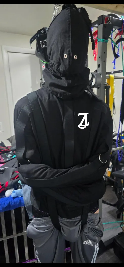 First time in a straightjacket