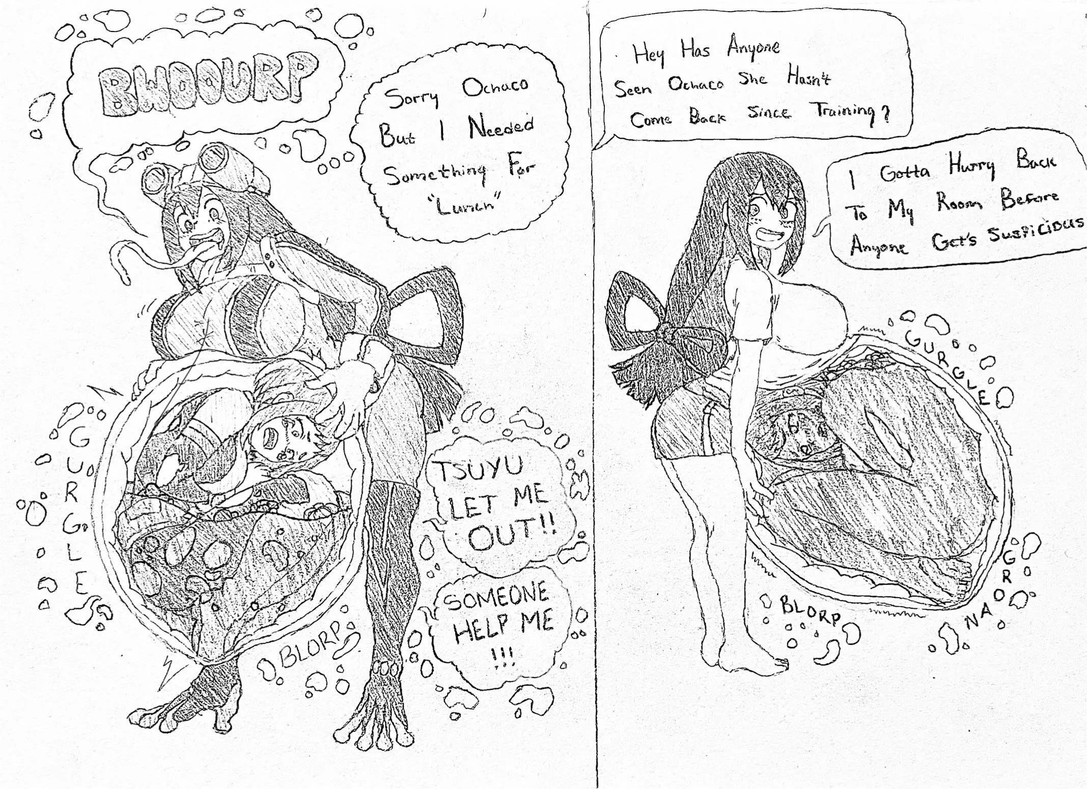 Froppys Emergency Lunch (Drawn by Me)