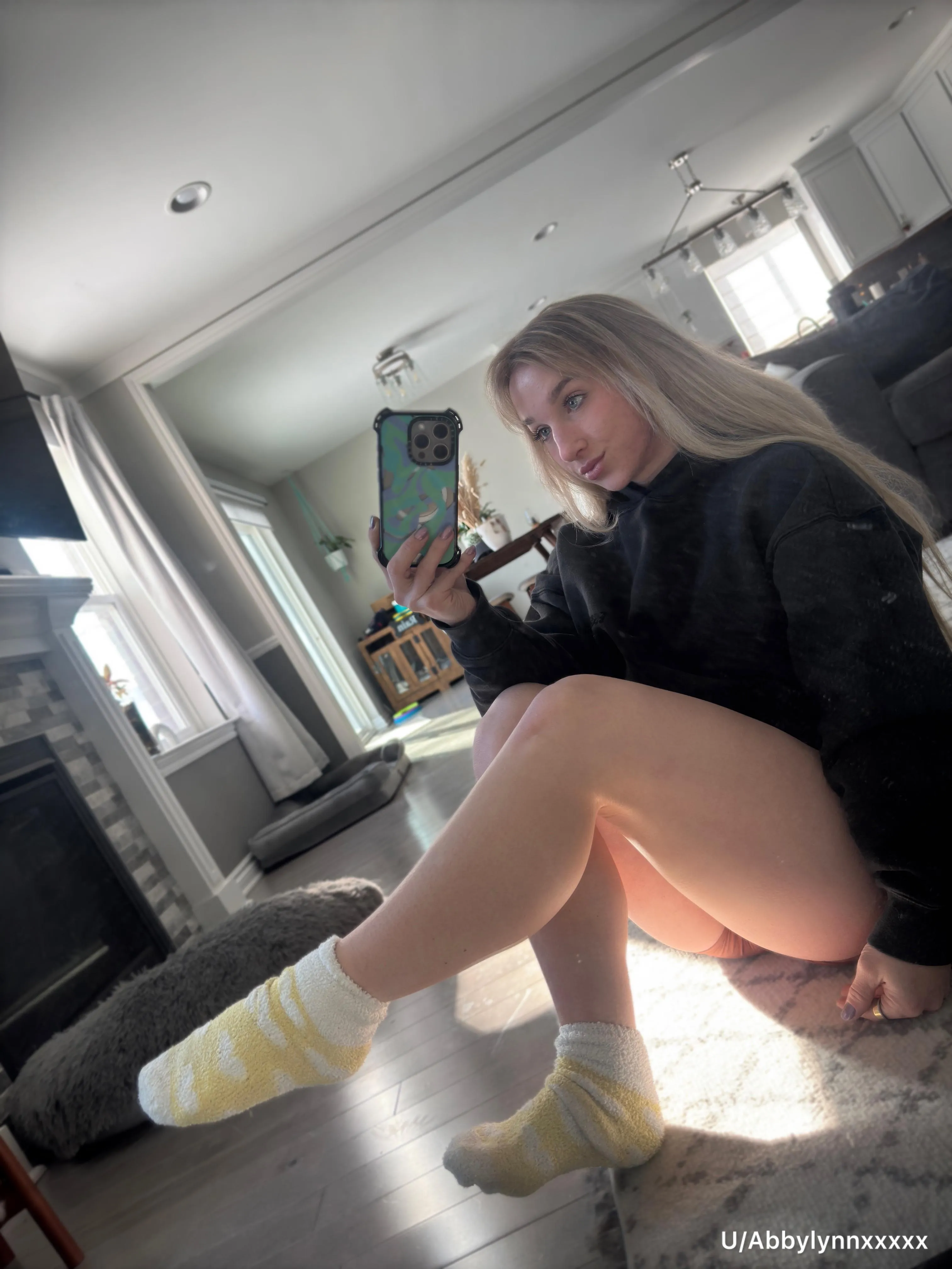 I love my fuzzy socks