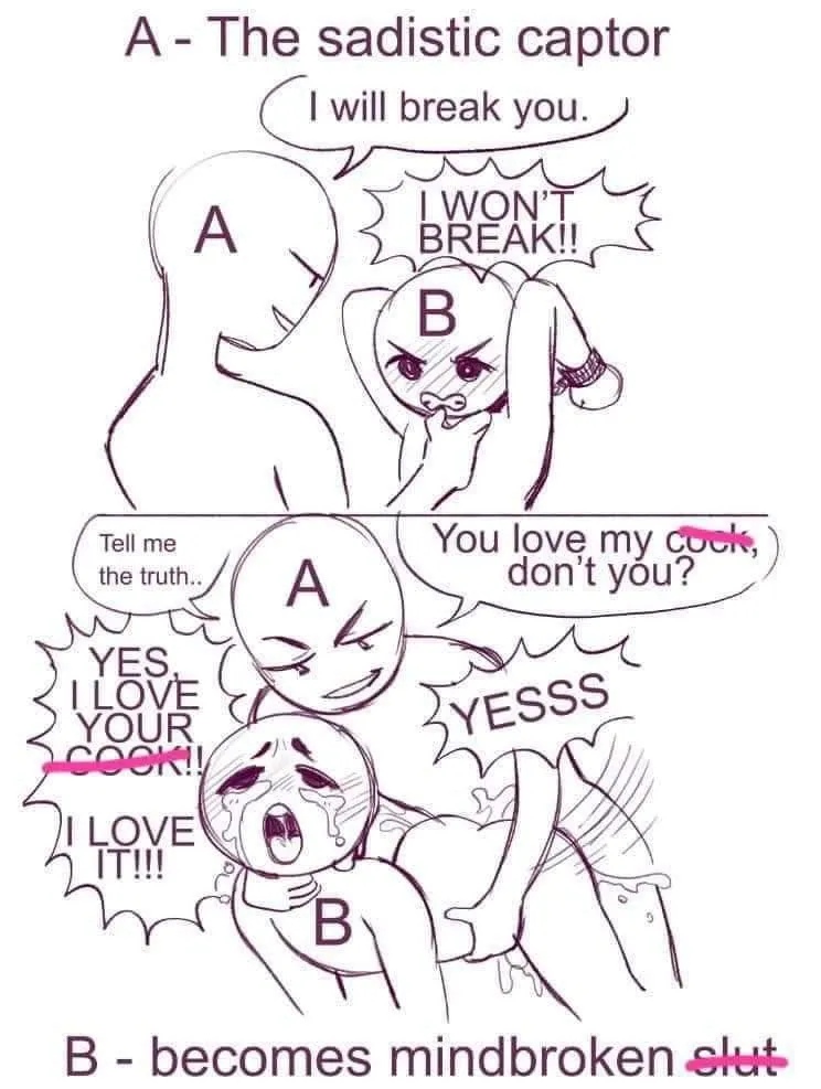 I love the confidence they have for the first few days until they give in and become a cumdump