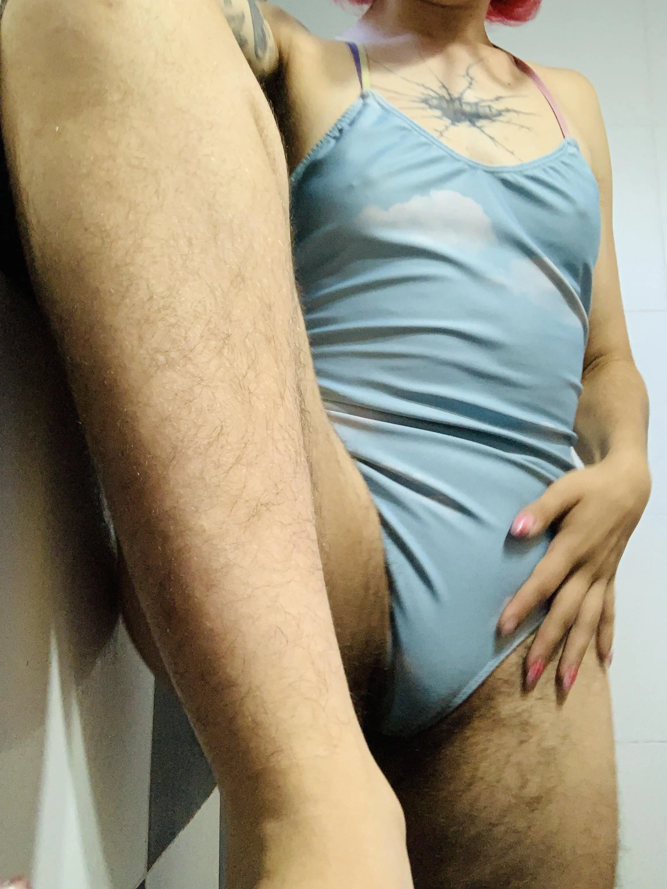 I really am all covered with hair