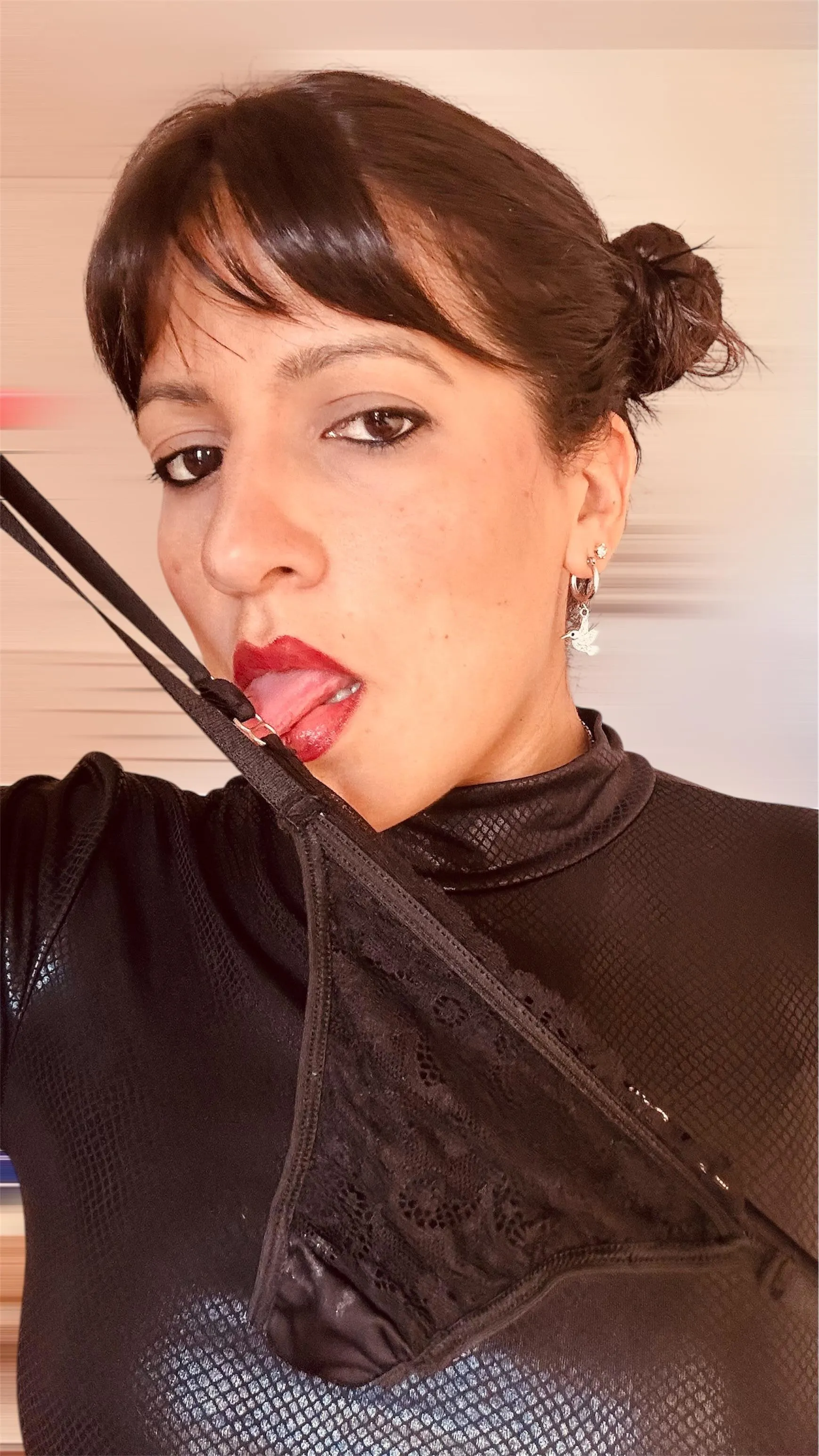 I want to see how you put it on for me!