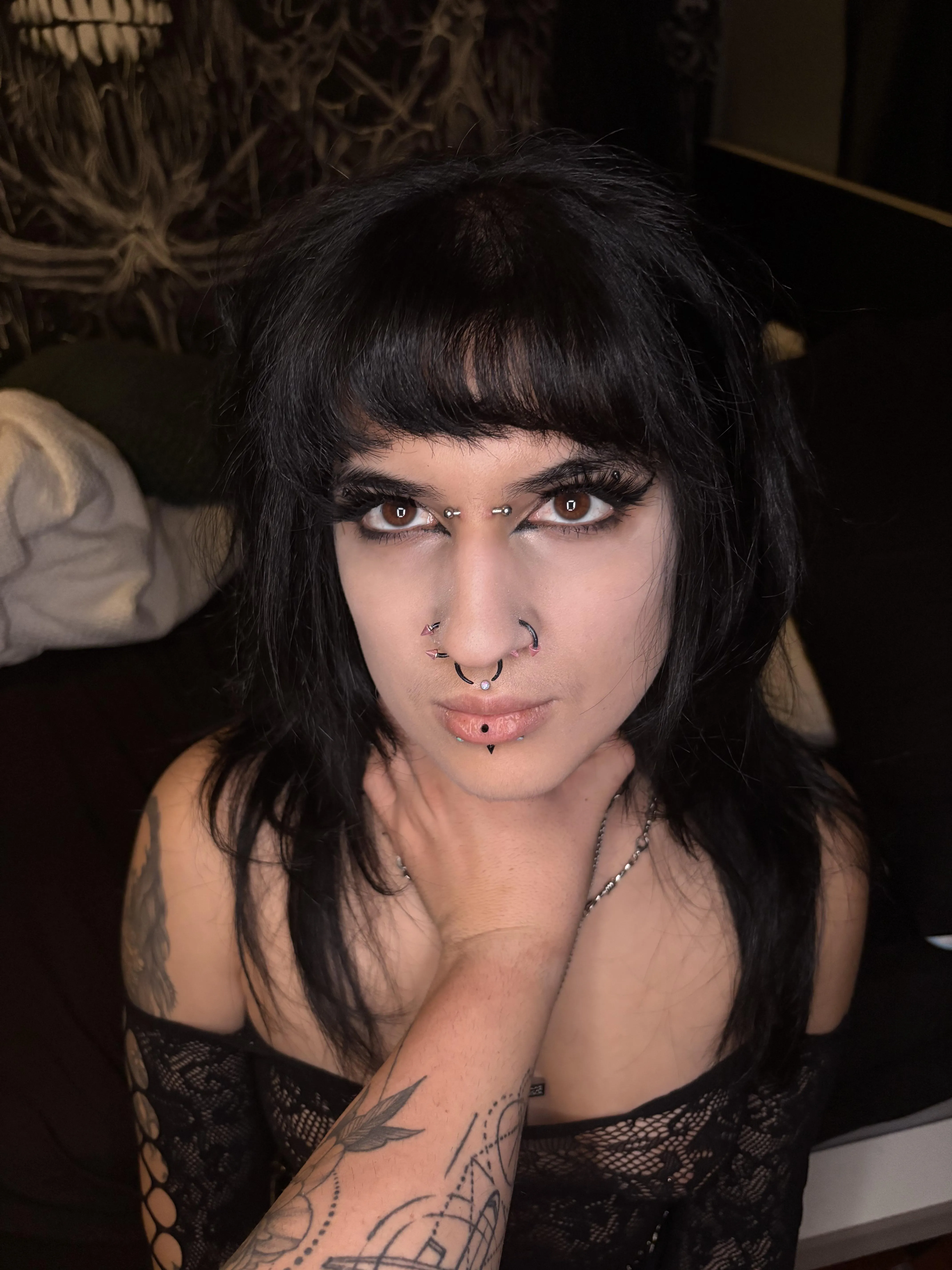 if I was ur goth gf this would be ur pov