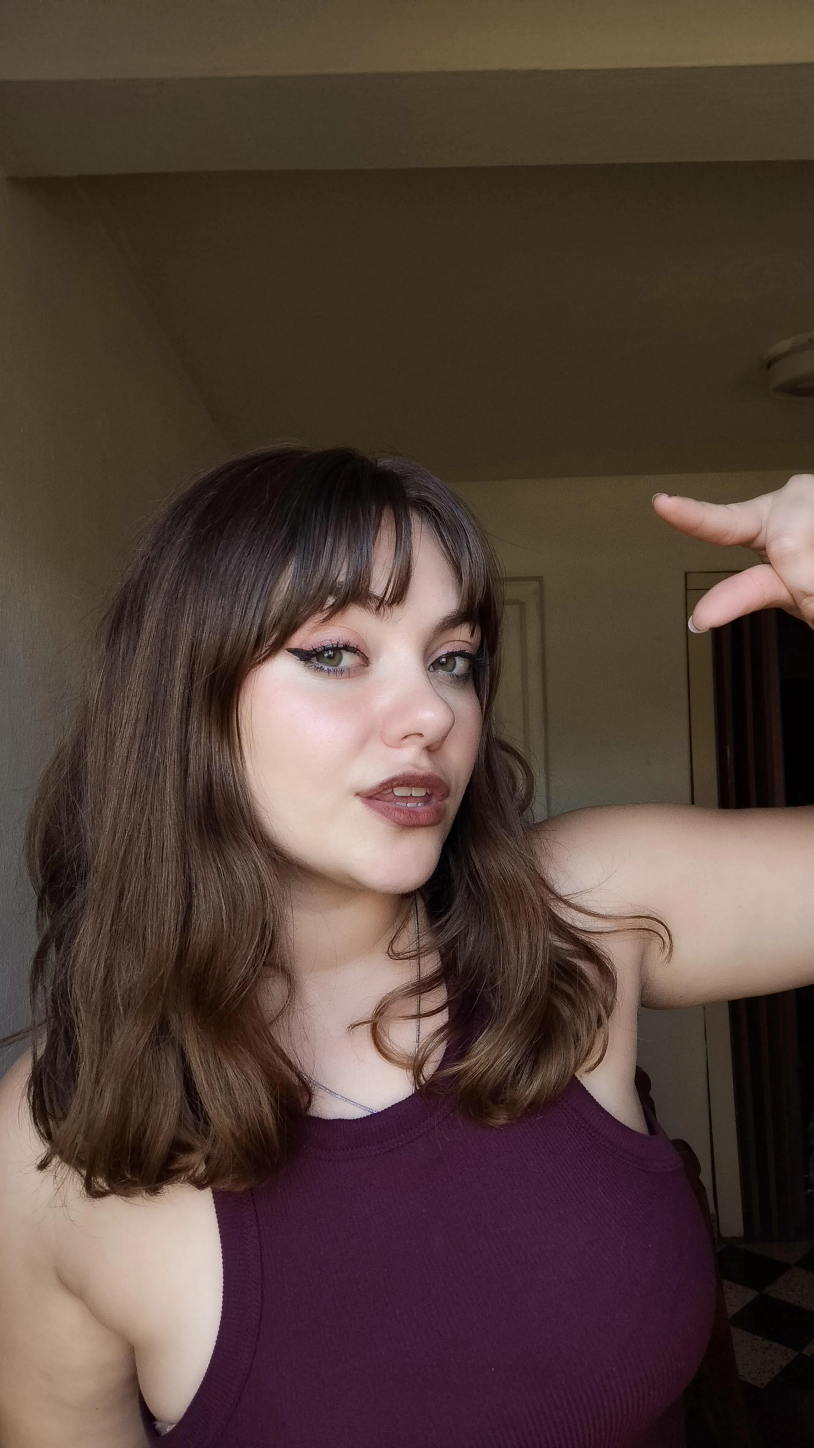 I'll make a reaction by making fun of your penis