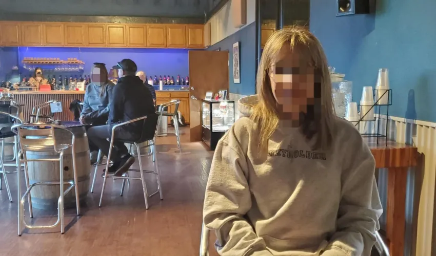 Keyholder K out for a little trip with my caged male. It was cold so had to wear one of my new Keyholder hoodies. At one stop for gas and snacks the girl working said she loved my hoodie and winked at my caged male. I believe she understood, what does ev