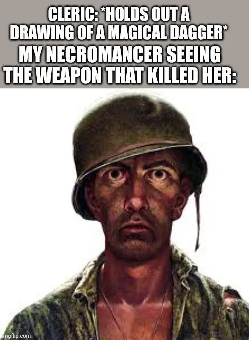 Killed before the campaign started.