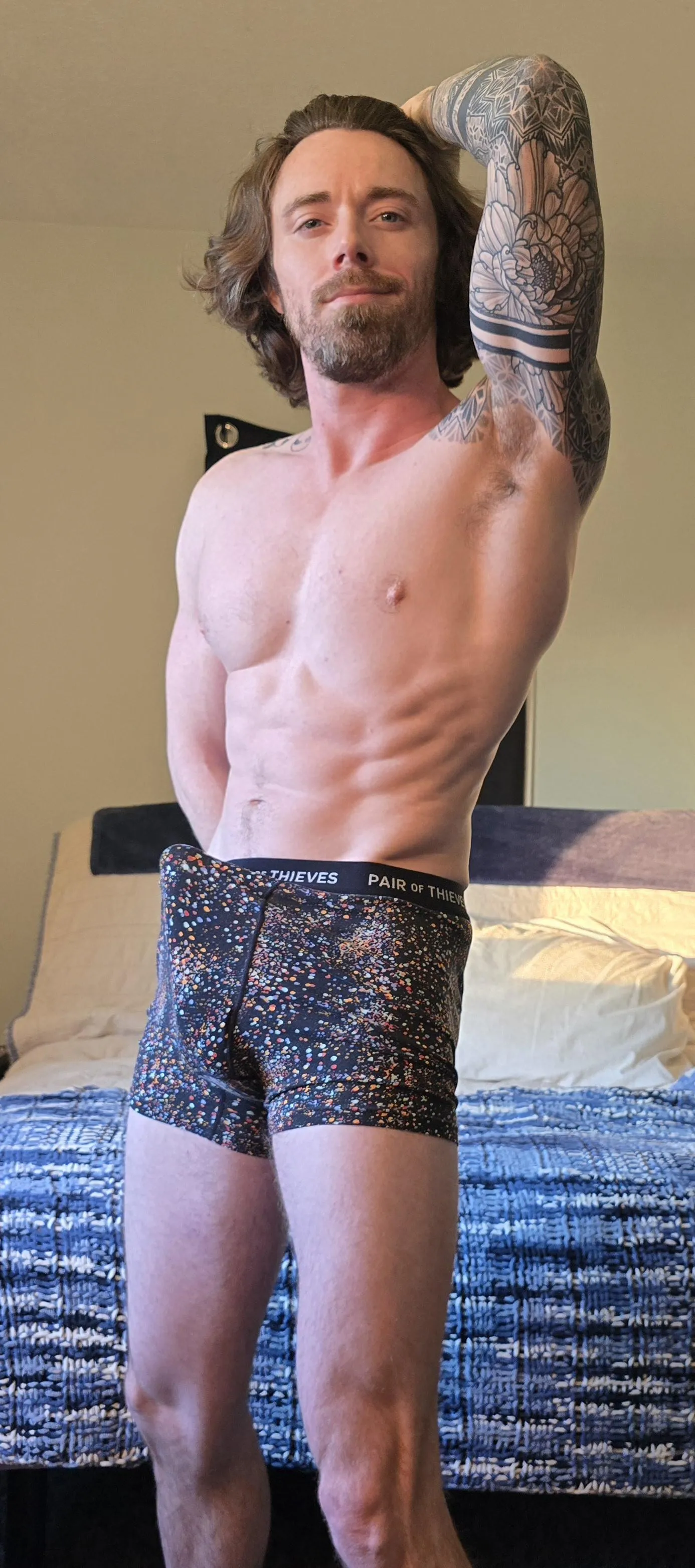 Let me stretch you out before work