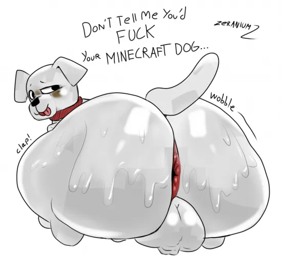 Minecraft doggy (art is mine)