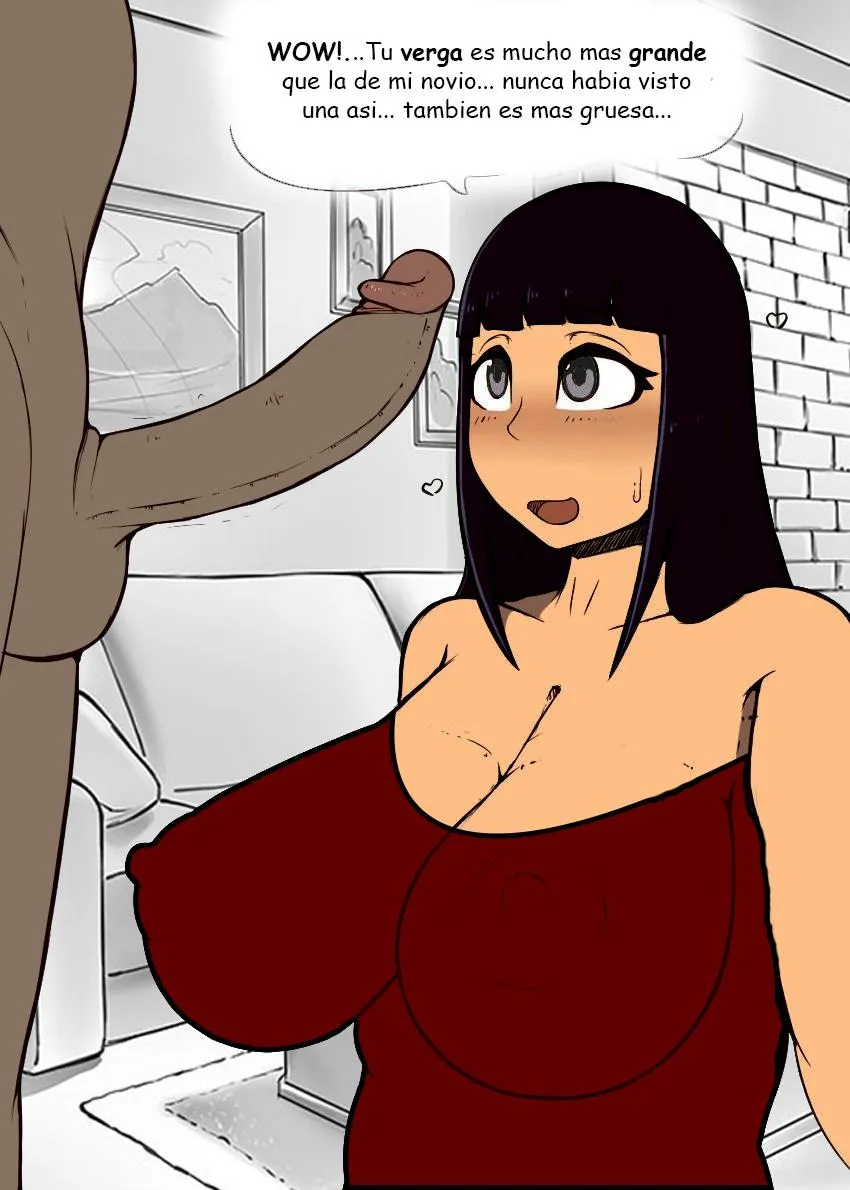 🎭 Mini cómic cornudo – cuckold. 📖 Cuando una mujer casada se encuentra con la ocasión de probar una polla mas grande que la de su marido no la desperdiciara. 👇👇