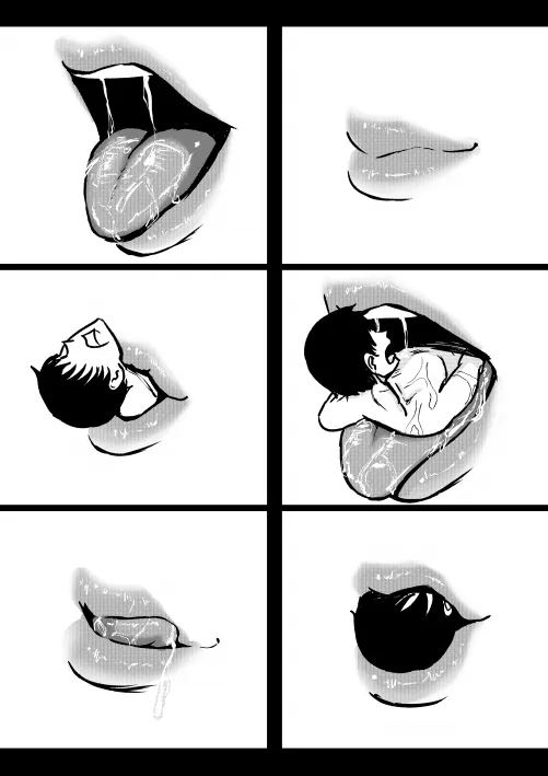 Mouth Vore Sequence (source: me)