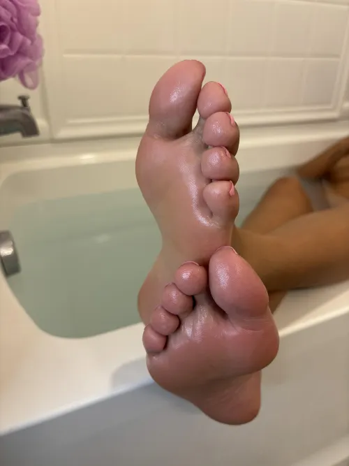 My big feet deserve your undivided attention