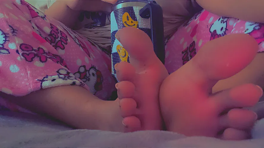 my feet will have a new footstool