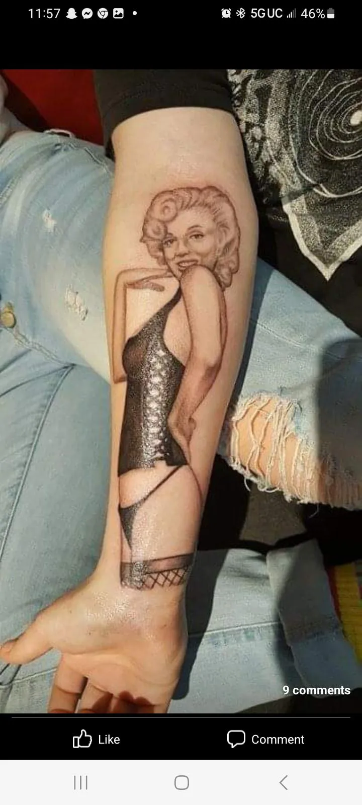 My lovely Marilyn💚